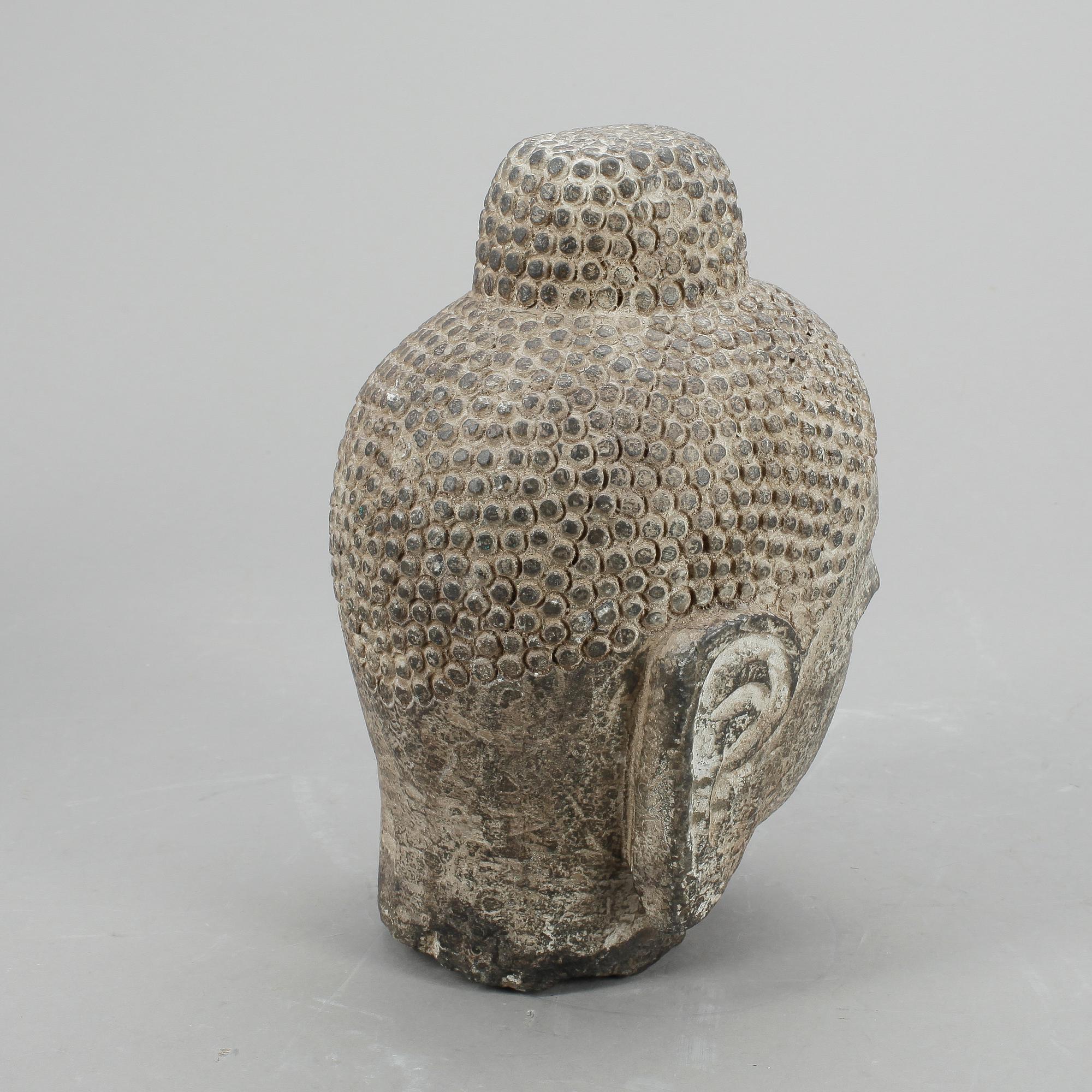 STENHUVUD, Buddha, Asien 1900-tal.