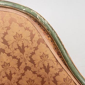 A pair of Directoire style armchairs, France, later 19th century.