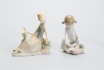 FIGURINER, 2 stycken Lladro.