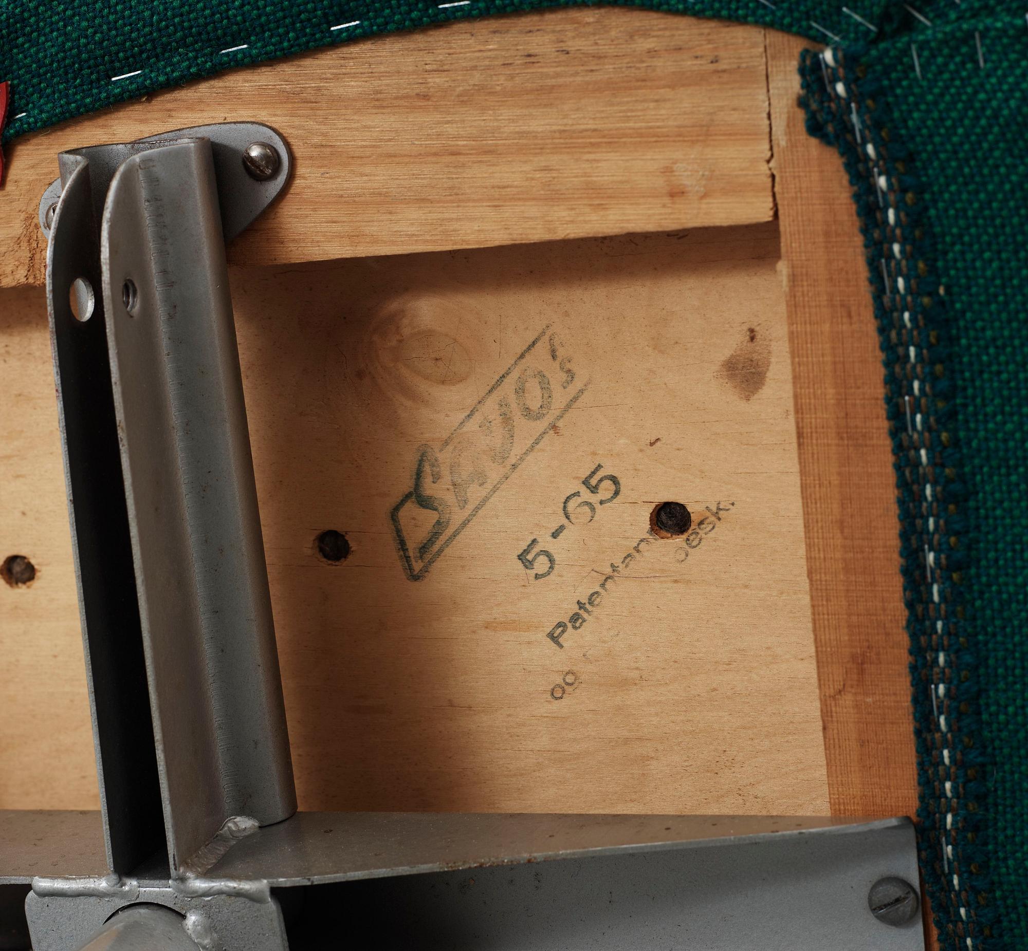 SKRIVBORDSSTOL, Savo AS, Skandinavium, 1900-talets andra hälft.