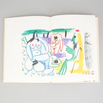 PABLI PICASSO, bok, "Les Déjeuners", 1962.