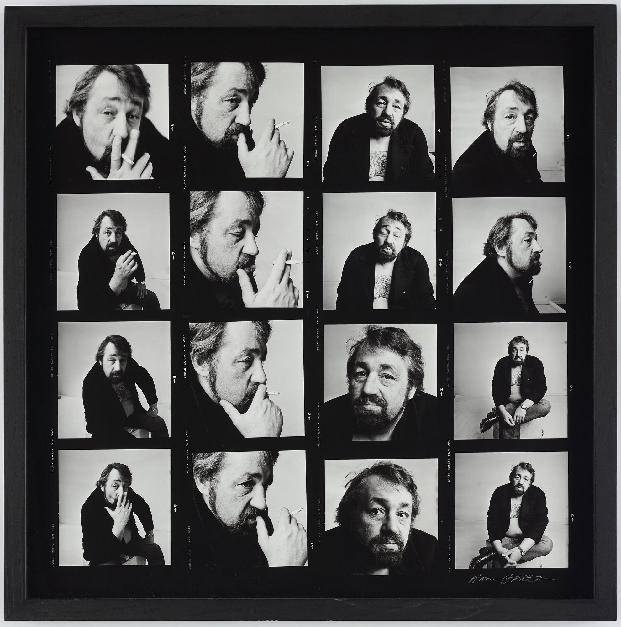 Hans Gedda, "Cornelis Vreeswijk", 1984.