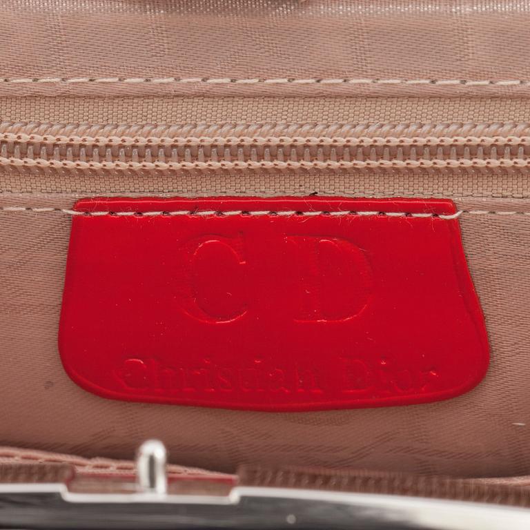 CHRISTIAN DIOR, handväska, "Frame Sac Fermoir".