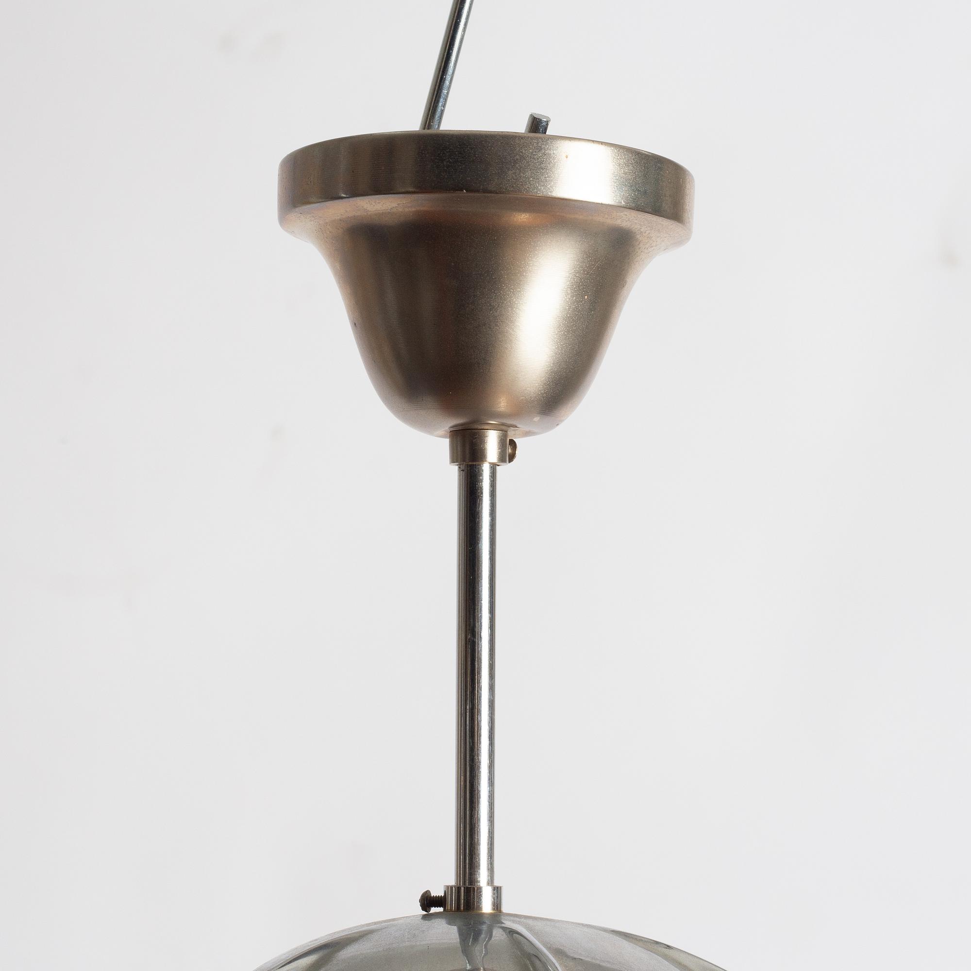 Kosta, attributed to, a ceiling lamp, 1930s.