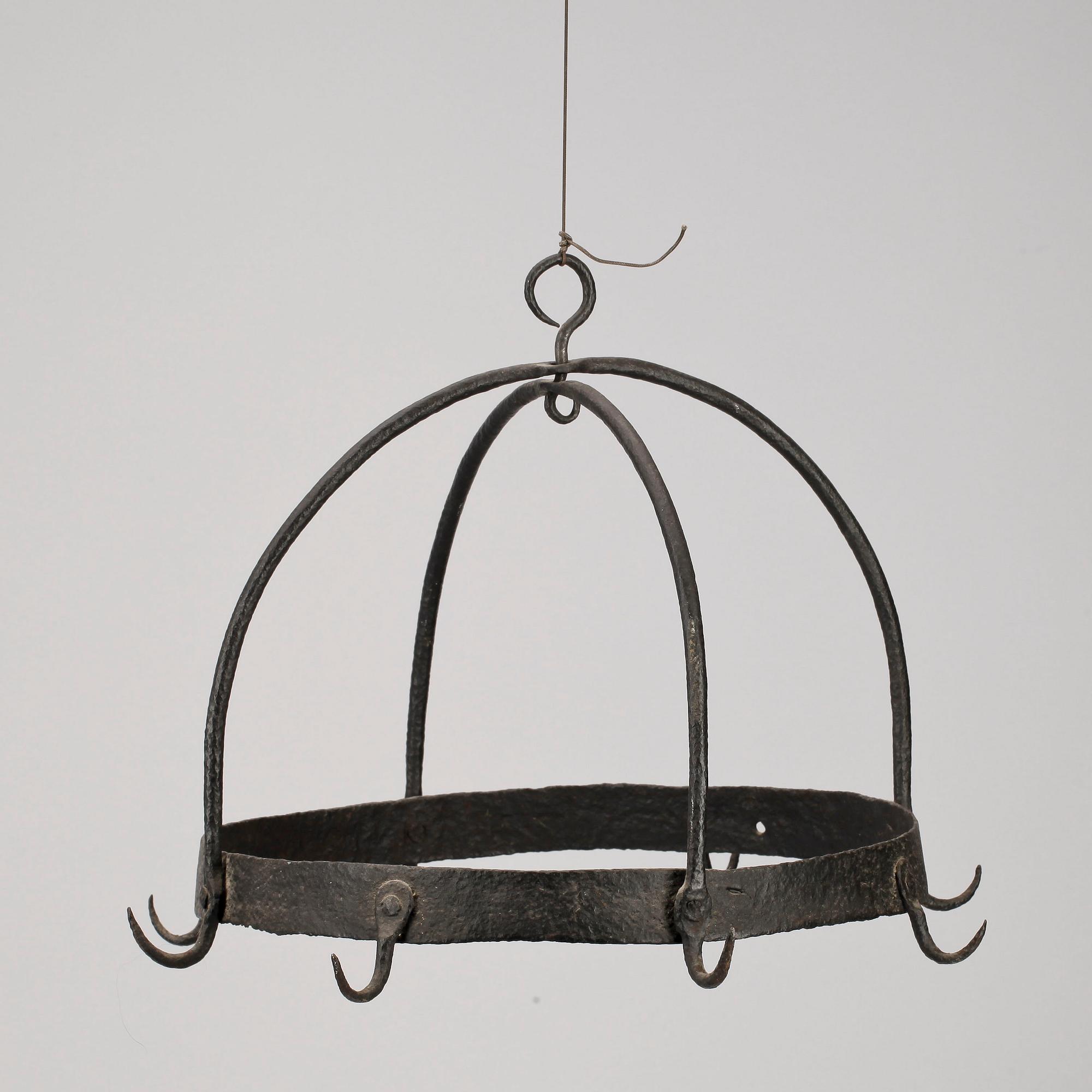 KÖTTKROK, smidesjärn, 1700/1800-tal.