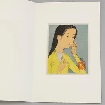 MAI TRUNG THỨ, portfolio with 8 lithographs on silk, signed and stamped by the artist,  published in 1961, 463/523.