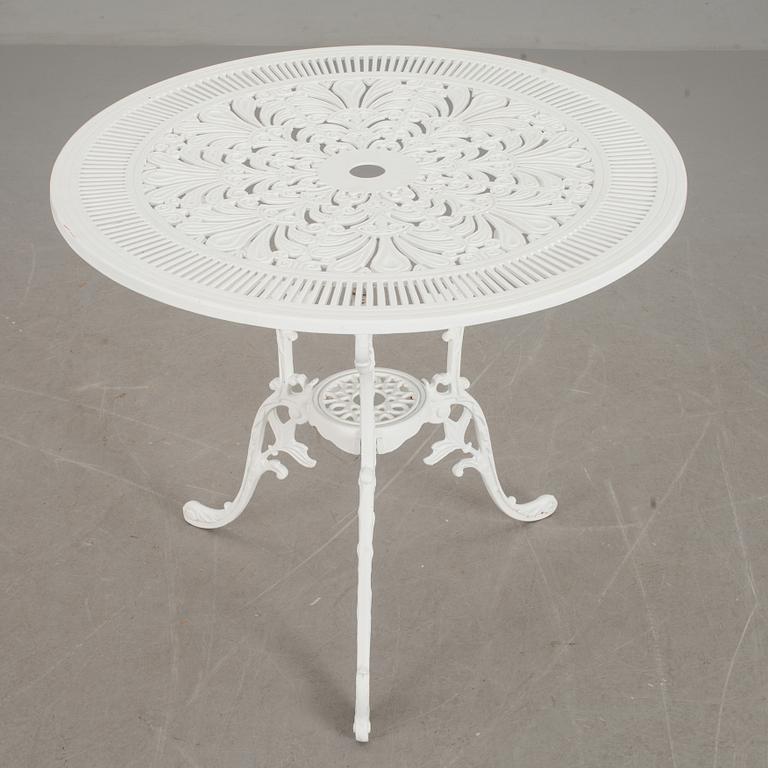 TRÄDGÅRDSMÖBEL, 5 delar, aluminium, modern tillverkning.