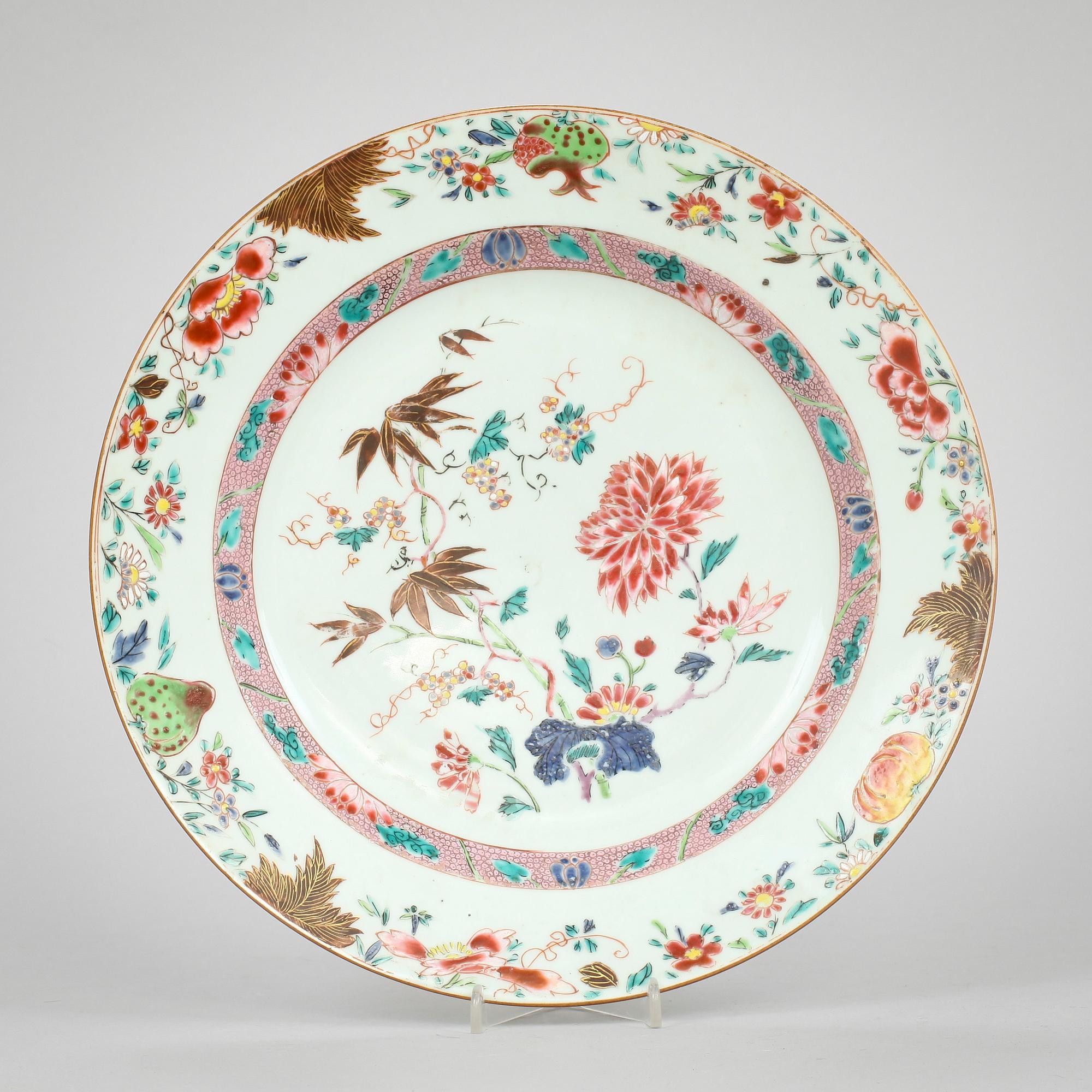 FAT, porslin. Kina, 1700-tal.