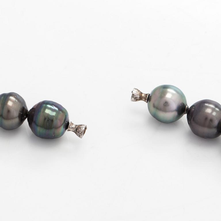 Ole Lynggaard, collier, barockpärlor, utan lås, Danmark.