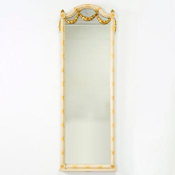 Trymåspegel med konsolbord, 1900-talets början.