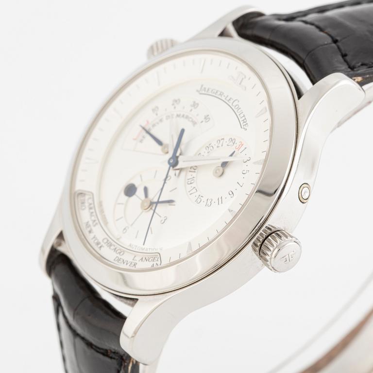 Jaeger-LeCoultre, Master Control Geographic, wristwatch, 38 mm.