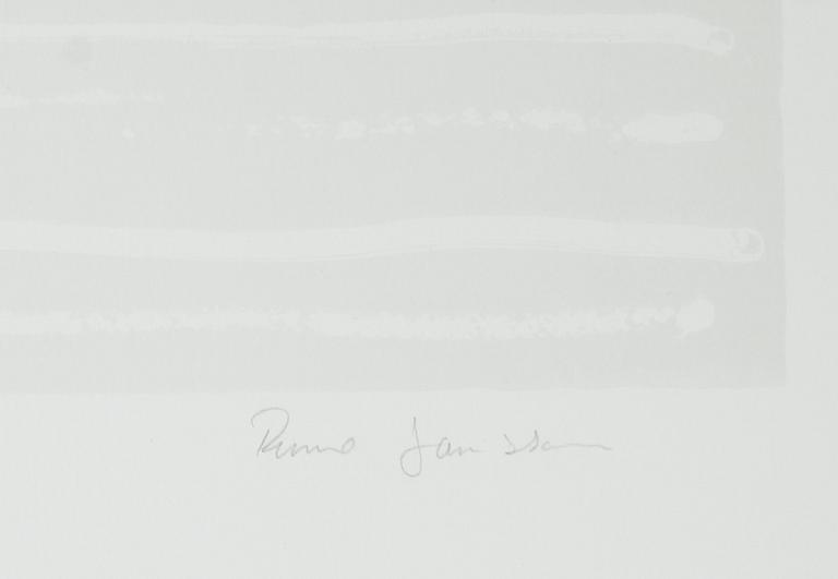 RUNE JANSSON, färglitografi, signerad, numrerad 46/110.