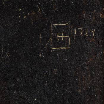 HUGO GEHLIN, Oil on canvas, signed and dated 1924.