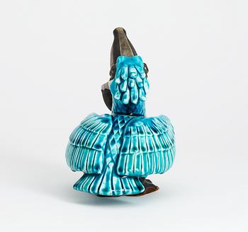 A Gunnar Nylund stoneware figure of a pelican, Rörstrand.