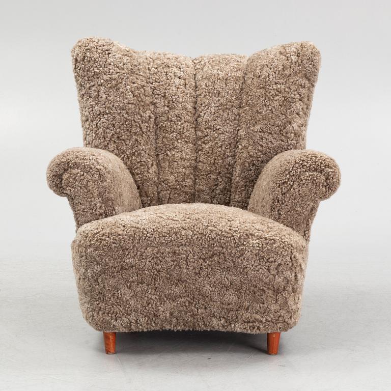 A Swedish Modern armchair, 1940's.