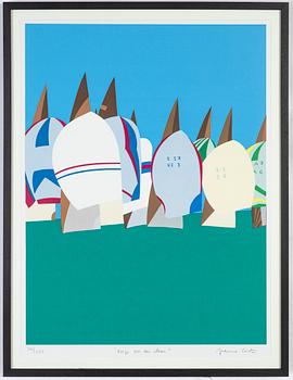 Franco Costa, färgserigrafi, signerad 201/250.