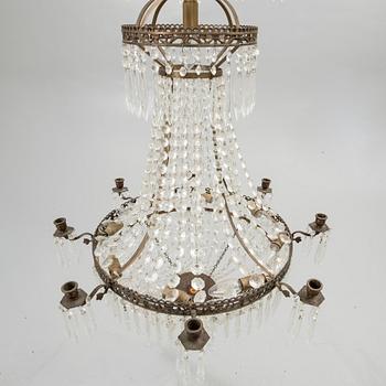 Chandelier, Gustavian style, 20th century.
