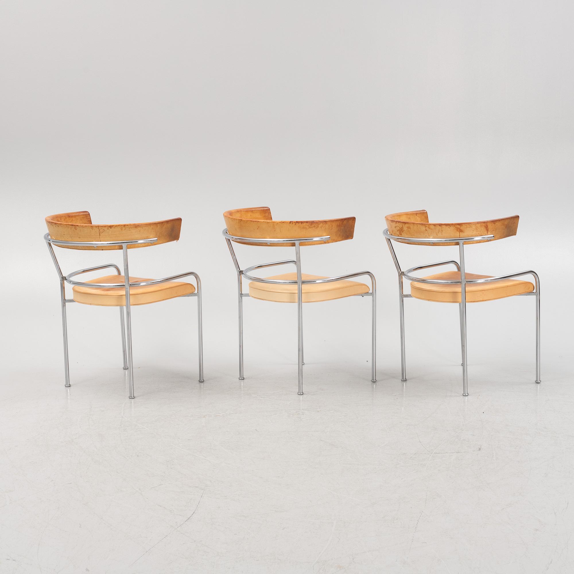 Gunnar Asplund, 6 karmstolar, "GA1", Källemo, efter 1988.