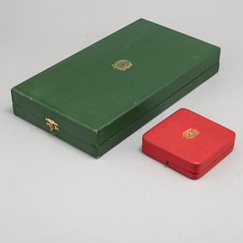 Order of Merit, Italian republic and Order of Merit Austrian republic.