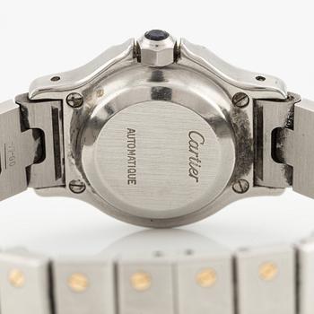 Cartier, Santos Ronde, wristwatch, 24 mm.