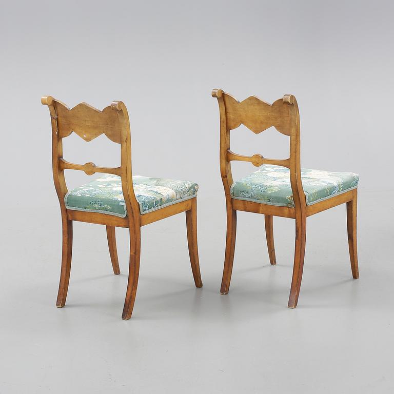 STOLAR, ett par, Karl Johan, 1800-talets första hälft.