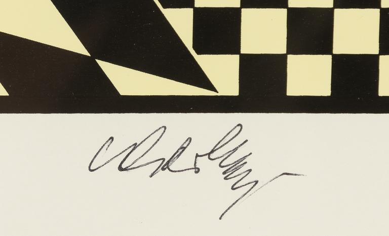 Victor Vasarely, "L'Echiquier".