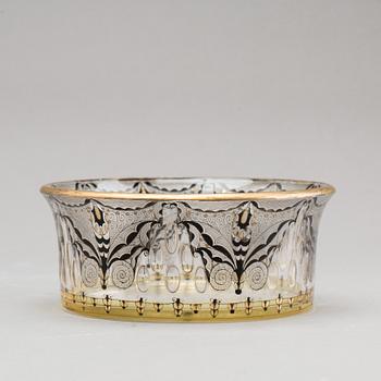 A HAIDA STEINSCHÖNAU GLASS BOWL.