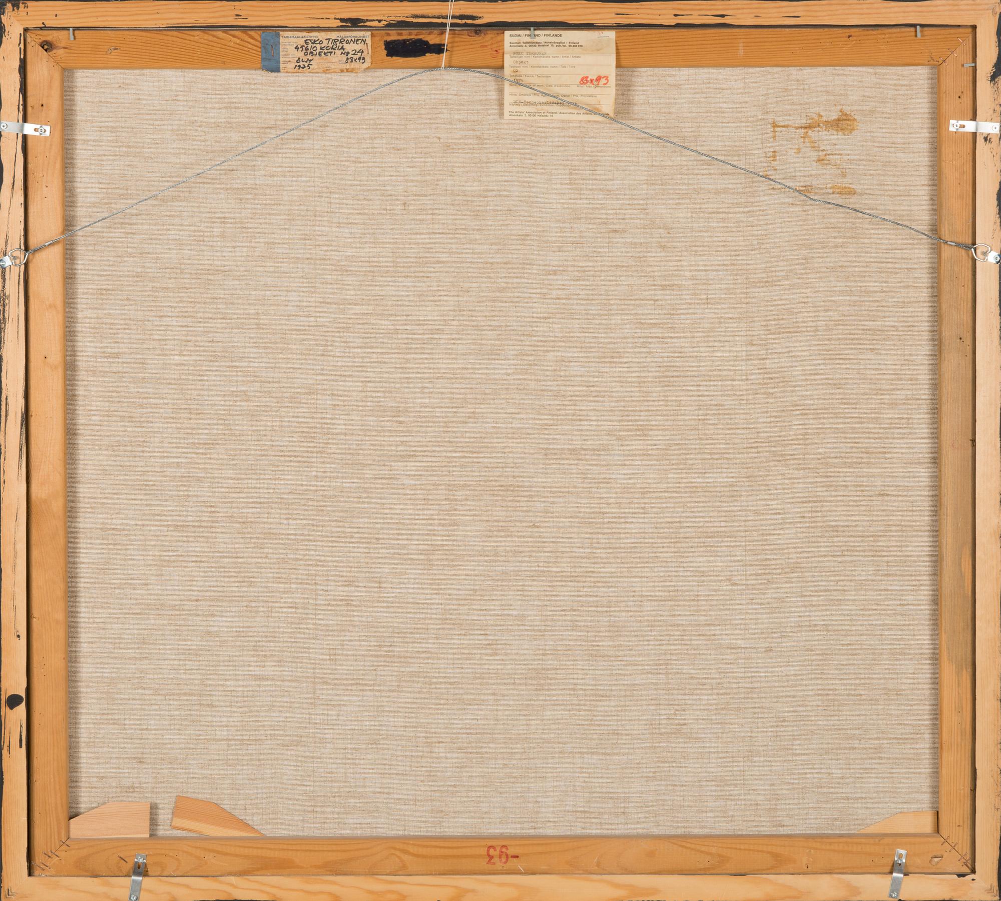 Esko Tirronen, "Objekt nr.24".