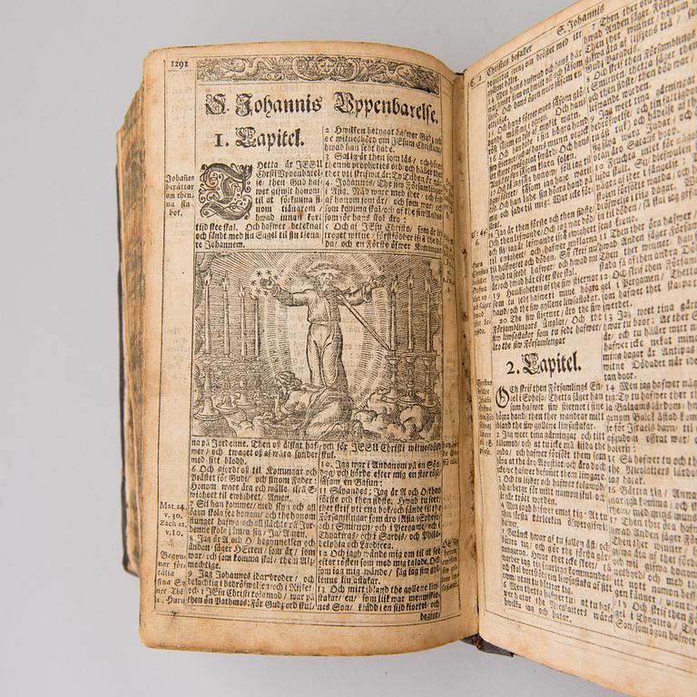 A Swedish bible from 1688, printed in Amsterdam.