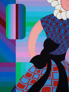 Victor Vasarely, silkscreen in colours, signed 69/275.