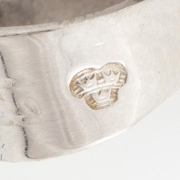 Hänge med kedja 18K vitguld med en rund briljantslipad diamant.