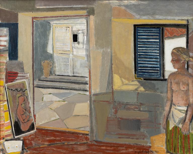 Birger Ljungqvist, In the studio.