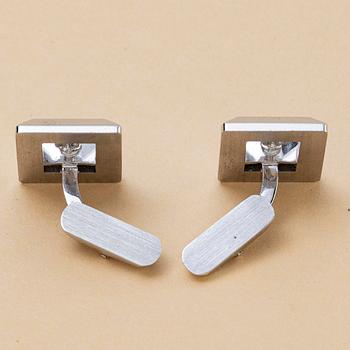 Corum, Spirit of Ecstasy, "Rolls Royce", "Radiator Watch & Cufflinks", "Jumbo", ca 1975.