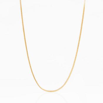 COLLIER, 18K guld, Italien. Total vikt ca 16,92 g.