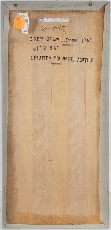 HOWARD KANOVITZ, acrylic on canvas laid on panel, signed and dated 1969 on verso,