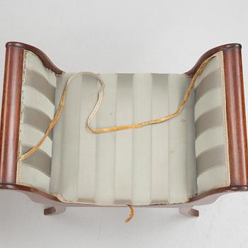 A pair of Empire stools, first half of the 19th Century.
