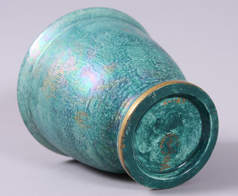 VAS, stengods, Josef Ekberg, Gustavsberg.