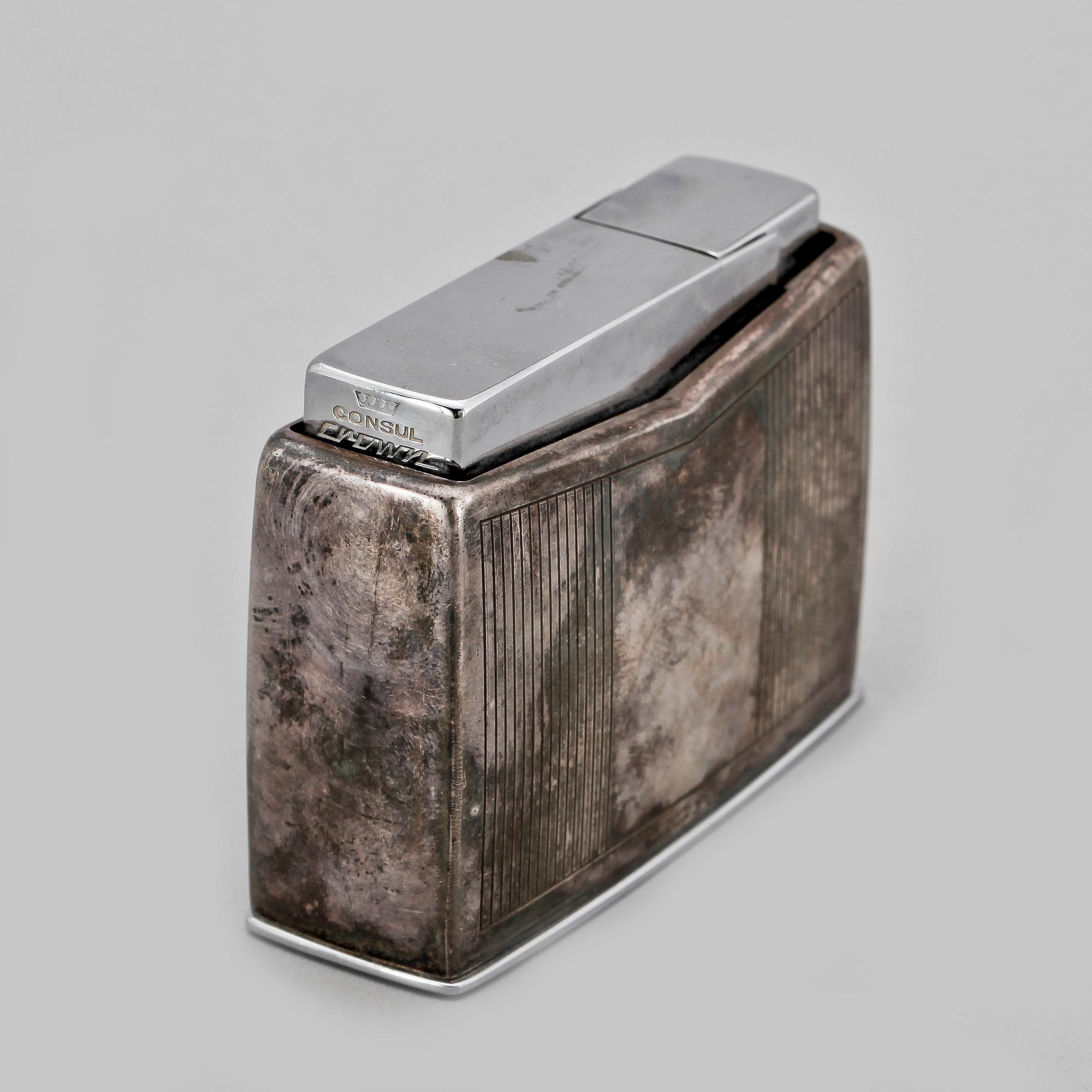 TÄNDARE, sterling silver. Sigvard Bernadotte för George Jensen, Köpenhamn 1945-77.