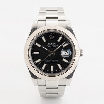 Rolex, Oyster Perpetual, Datejust II, wristwatch, 41 mm.