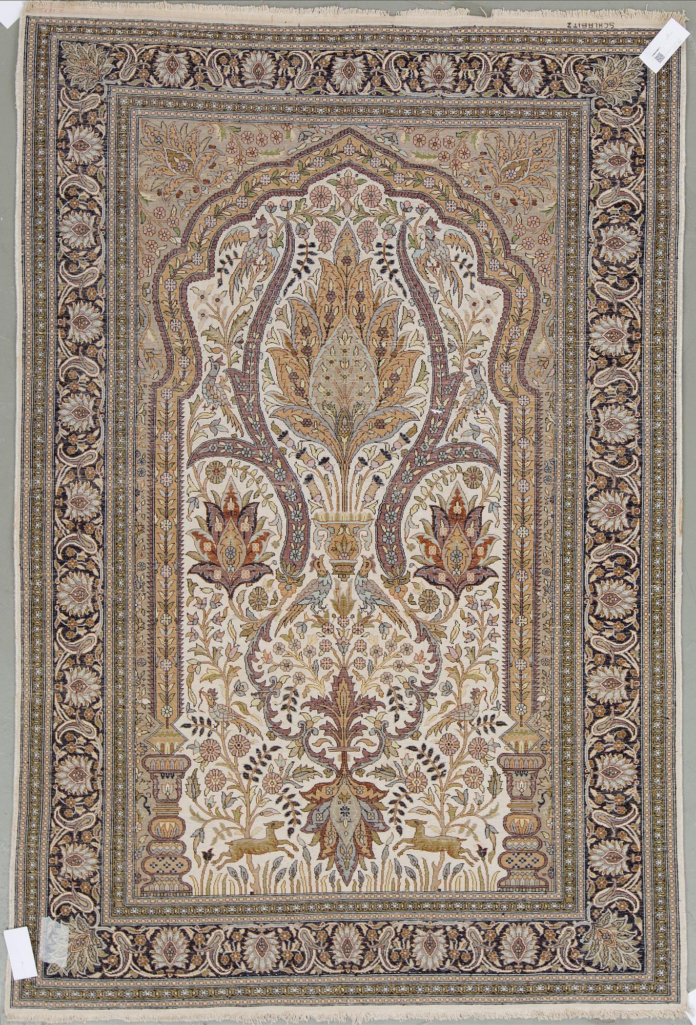 MATTA, Kashmir silke.183x120 cm.