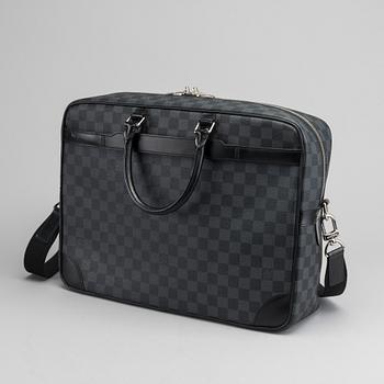 LOUIS VUITTON n41123 PDV GM DAMIER GRAPHITE "Porte Documents Voyage".