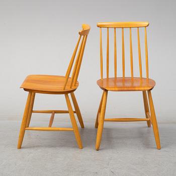 A set of four mid 20th century Stocka chairs.