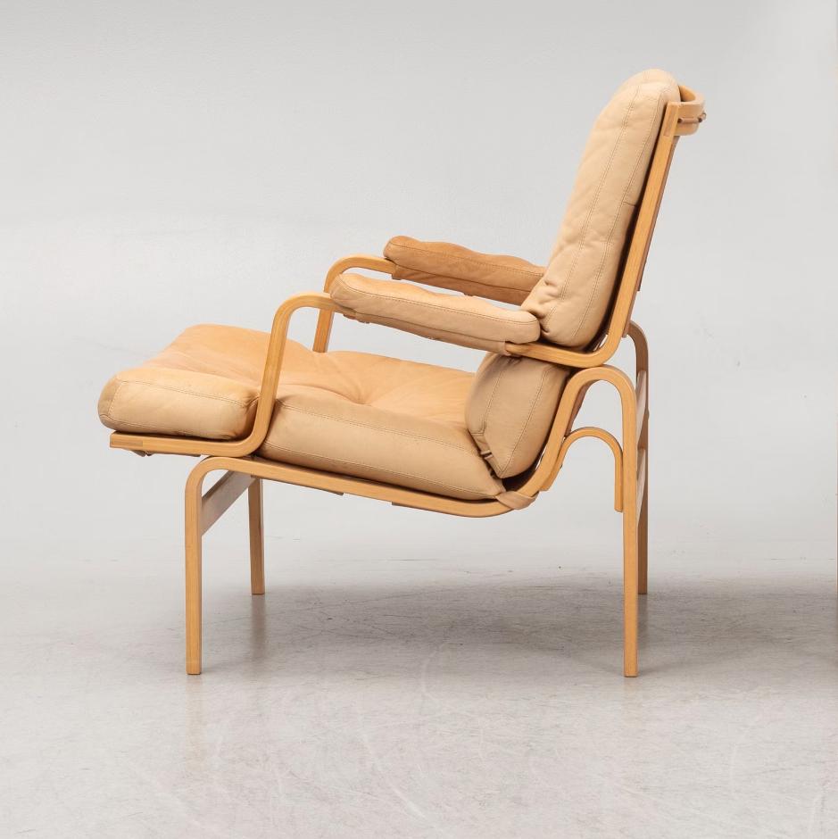 Bruno Mathsson, an 'Ingrid' armchair, Dux.
