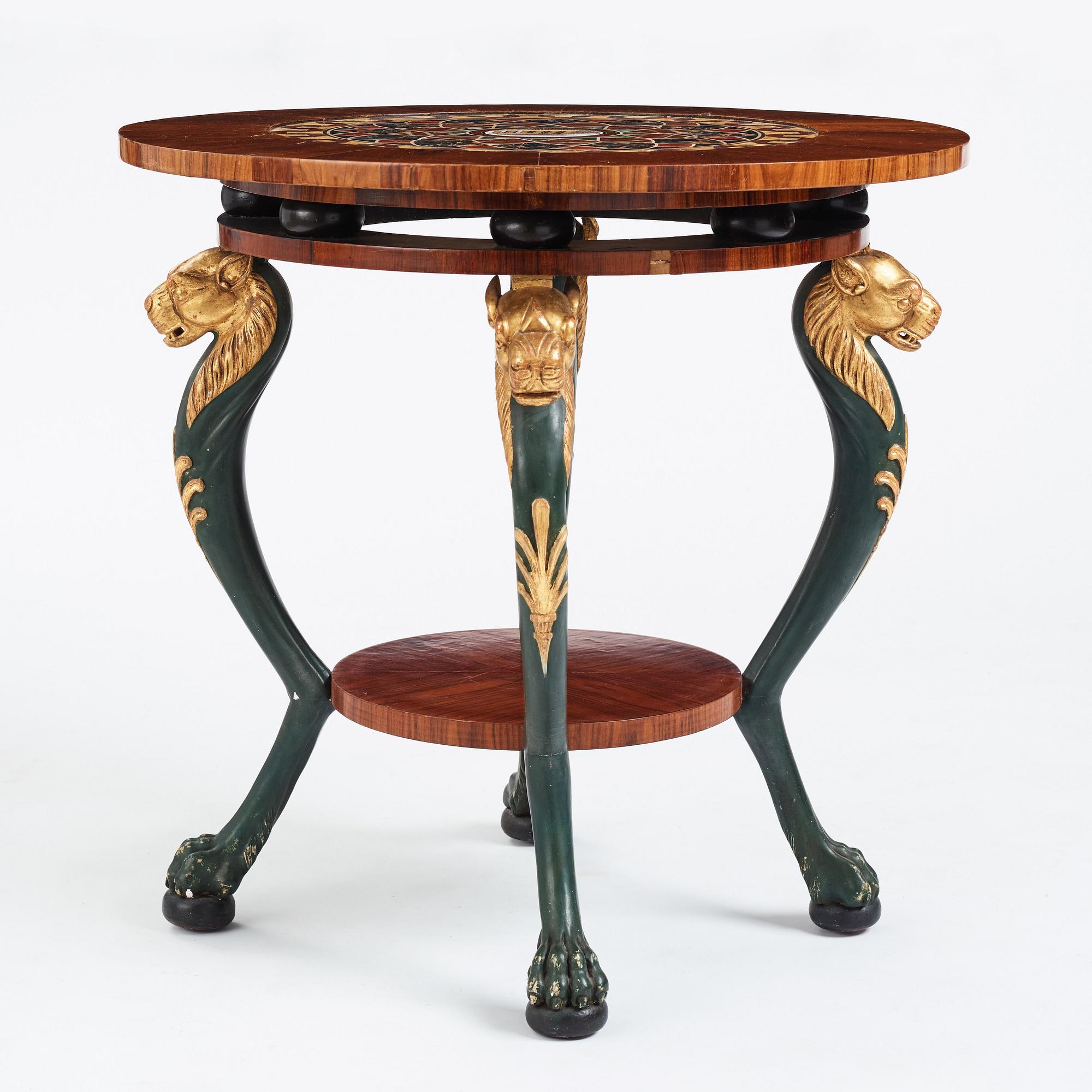 Bord, 1800-tal, Empirestil.