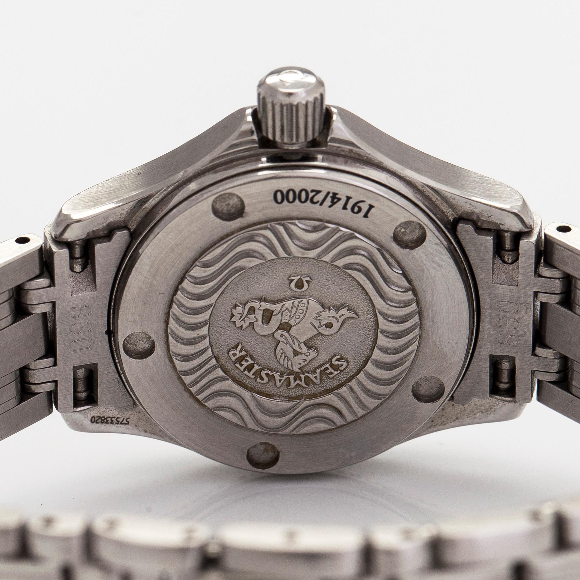 Omega, Seamaster, Jacques Mayol 2001, wristwatch, 26 mm.