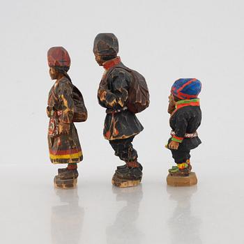 Torborg Lindberg, figurines, 3 pcs.