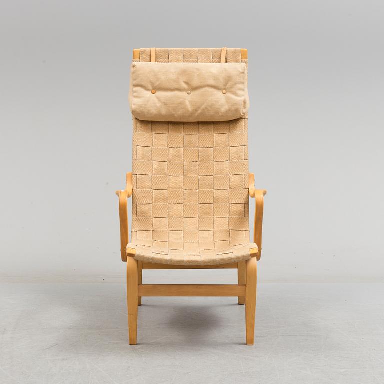An armchair "Eva Hög", by Bruno Mathsson, 1972.