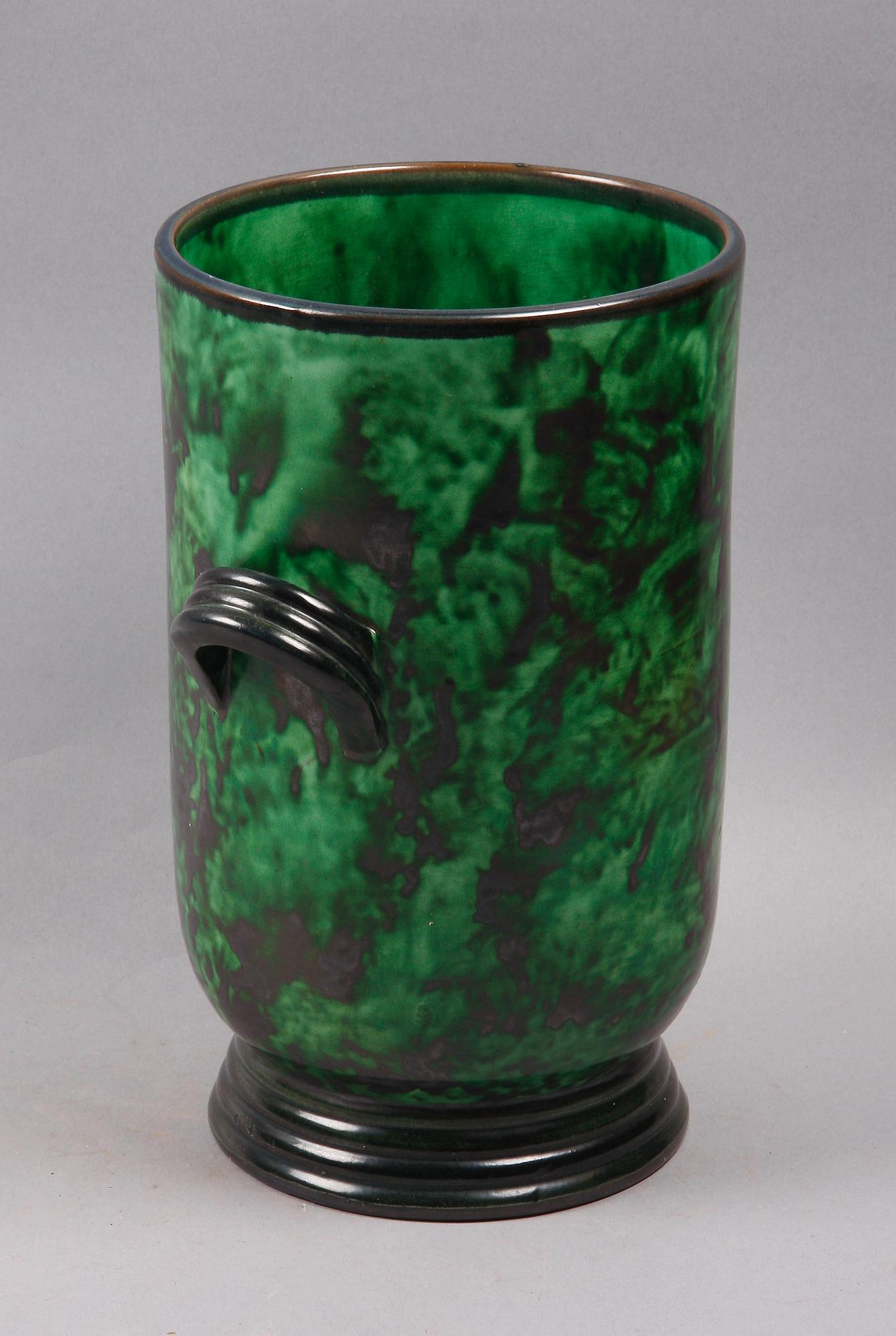CHAMPAGNEKYLARE, lergods, Nittsjö, 1930/40-tal.