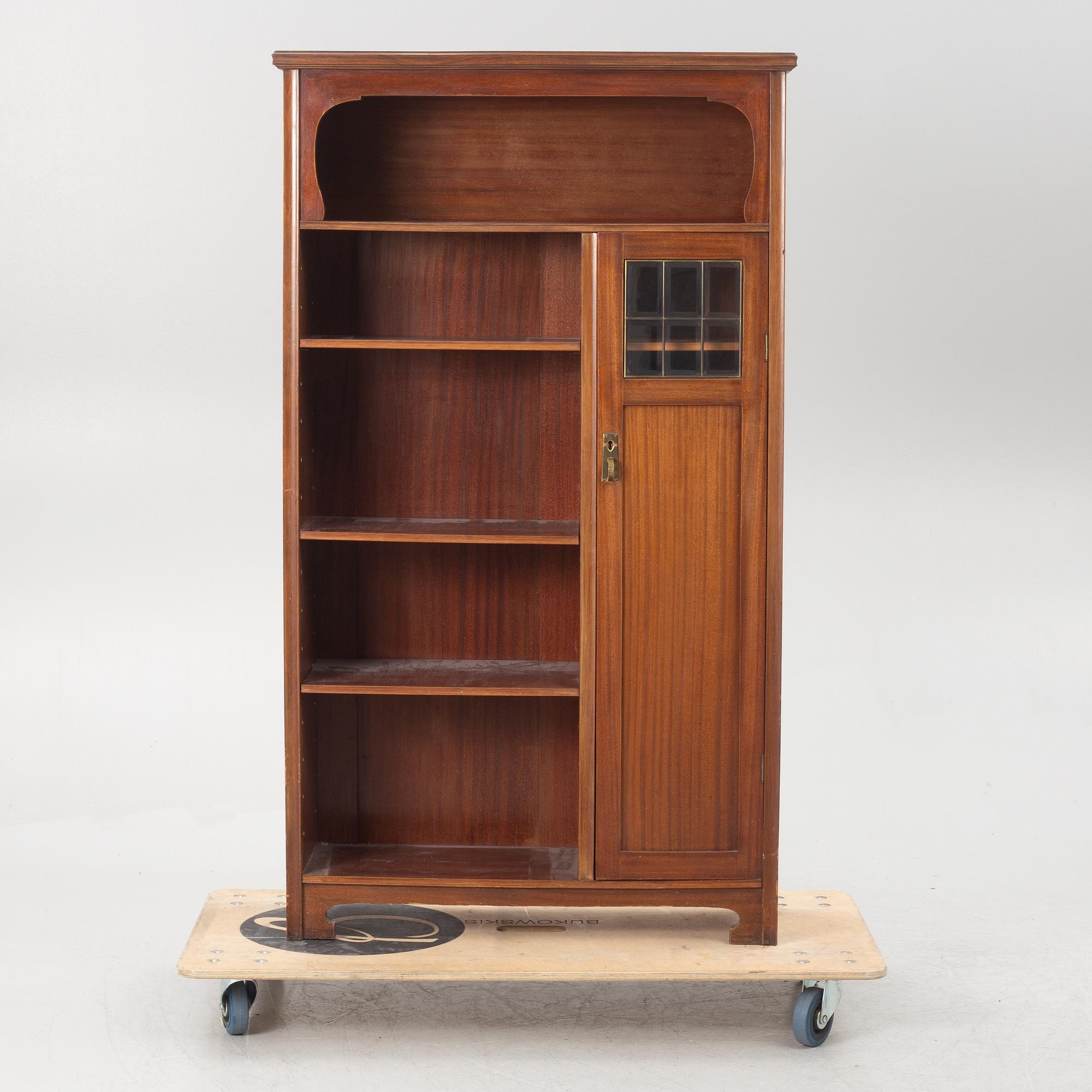 A bookcase with cabinet, 1910s-1920s.