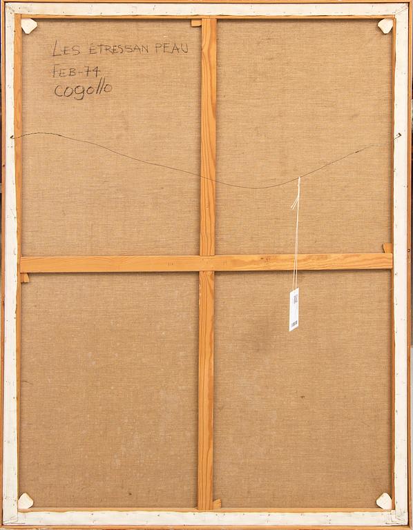 Heriberto Cogollo, oil on canvas signed and dated II 74.